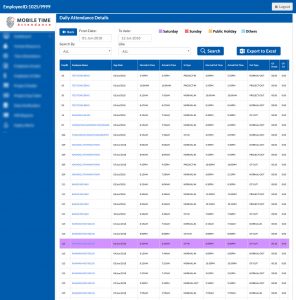Employee GPS mobile Time Attendance 4