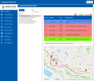 Employee GPS mobile Time Attendance 09