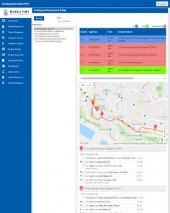 Employee GPS mobile Time Attendance 10