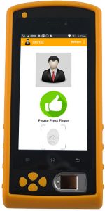 Finger print GPS Mobile Device 02
