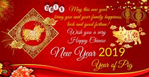 Chinese New Year Banner 2019