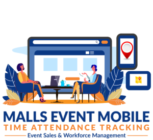 Malls Event Sales & Mobile GPS Time Attendance Tracking 1