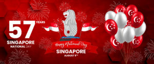 Singapore Indipendence Day Logo